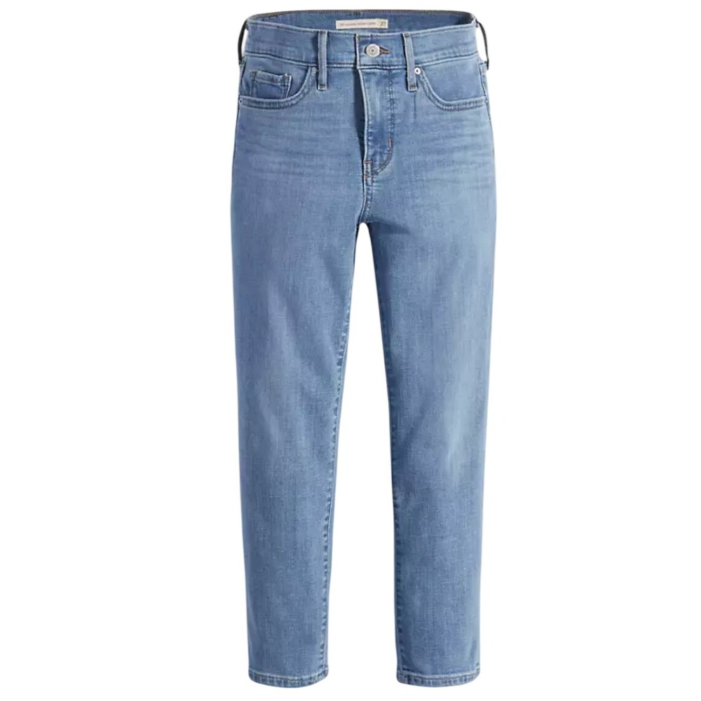 Levis 311 Shaping Skinny Capris Stellar Stretch Light Wash Jeans 16W - Picture 1 of 8